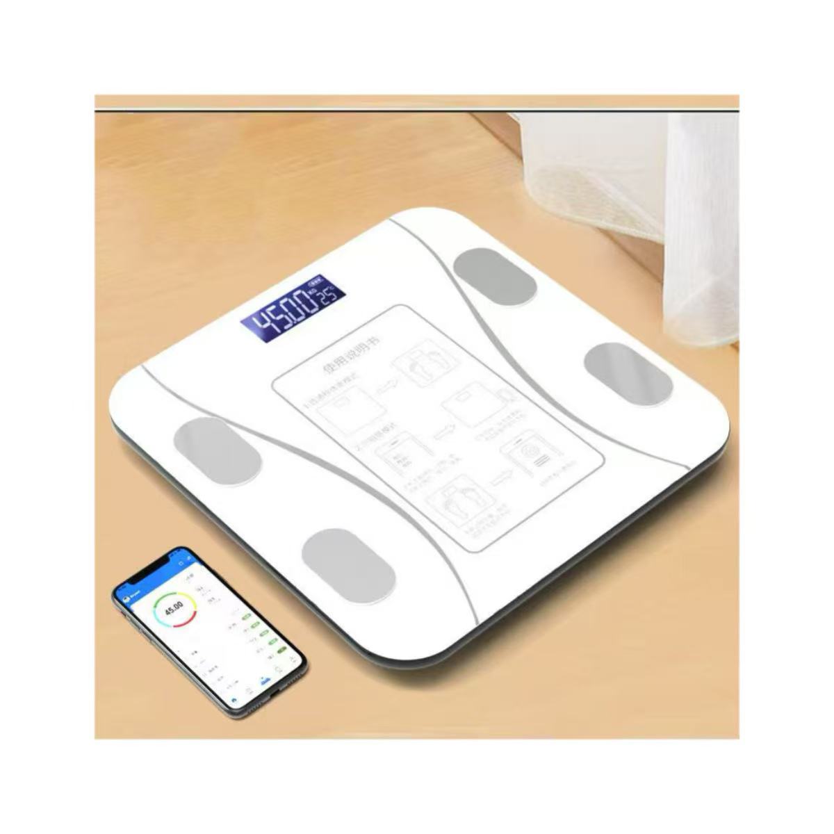 Digital Body Weight Scale - Body Fat Scale Smart Wireless Digital