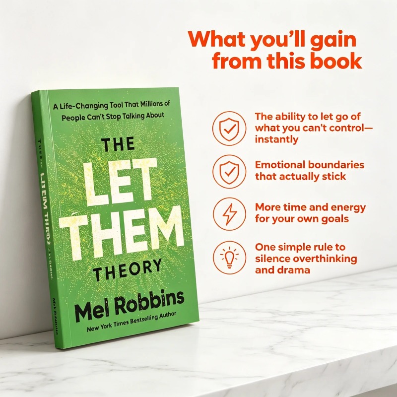 The Let Them Theory By Mel Rob - Health & Wellness Fee recension och pris
