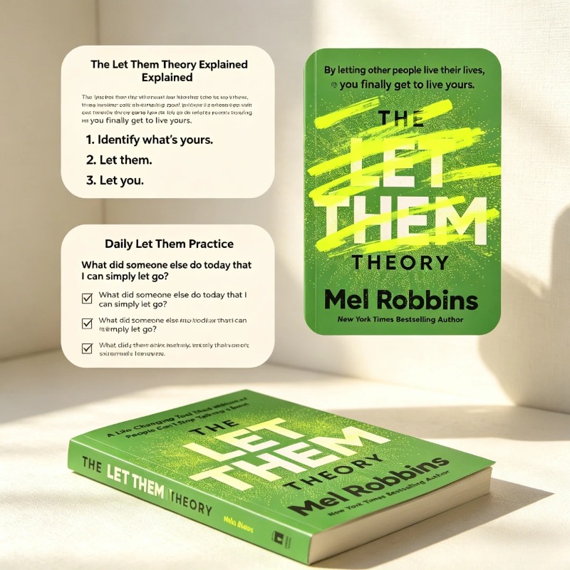 The Let Them Theory By Mel Rob - Health & Wellness Fee recension och pris
