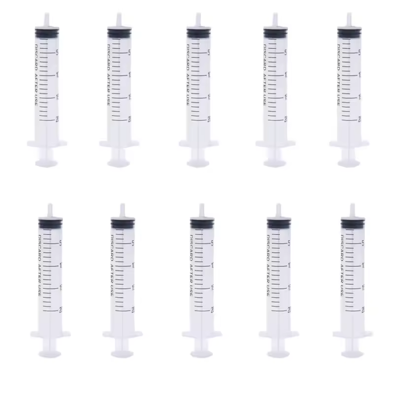 20ml Straight Mouth Plastic Sy - Health Wellness Products recension och pris
