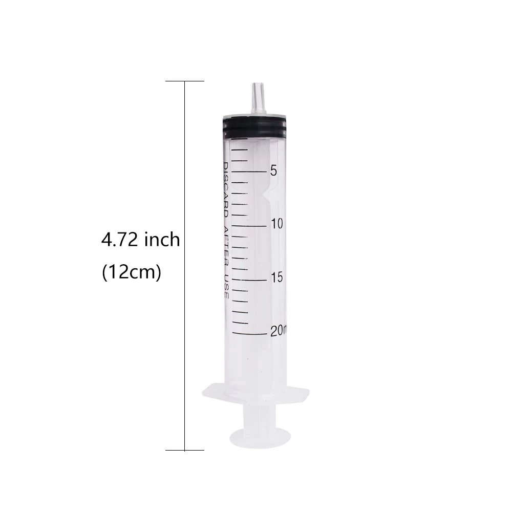 20ml Straight Mouth Plastic Sy - Health Wellness Products recension och pris