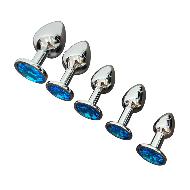 Blue Metal Anal Plug for Men A - Health Wellness Product recension och pris