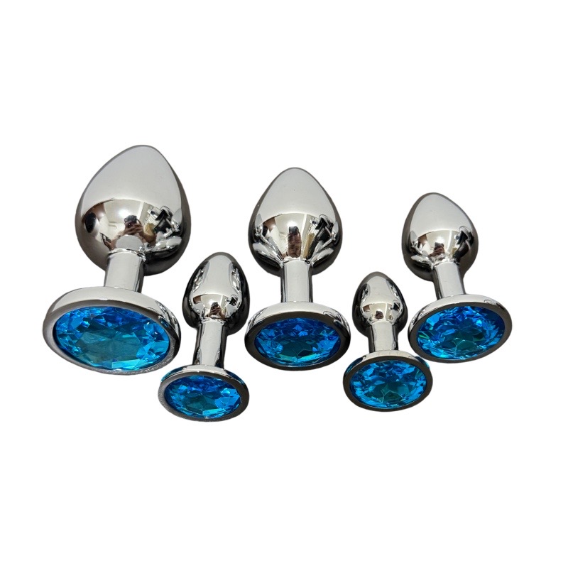 Blue Metal Anal Plug for Men A - Health Wellness Product recension och pris