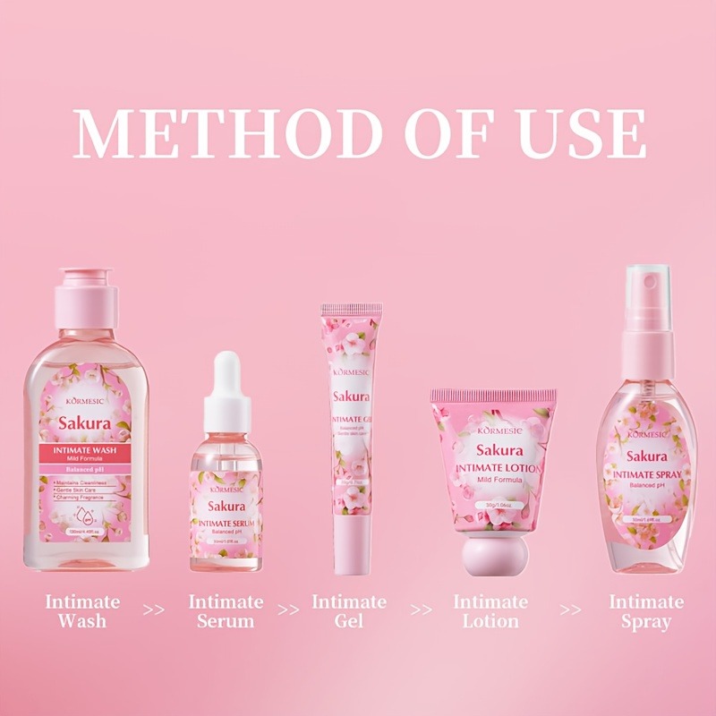 Sakura Women's Intimate Care 5 - Health Wellness Product recension och pris