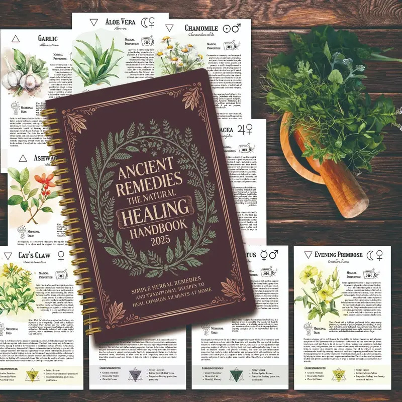 Natural Remedies Handbook with - Health & Wellness Fee recension och pris