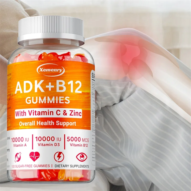 Vitamin D3 K2 + Vitamin B12 Gu - Health Wellness Products recension och pris