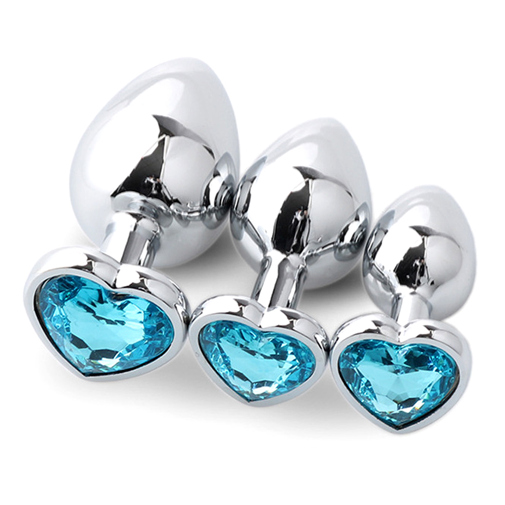 3PCS Metal Anal Plugs for Coup - Health Wellness Products recension och pris
