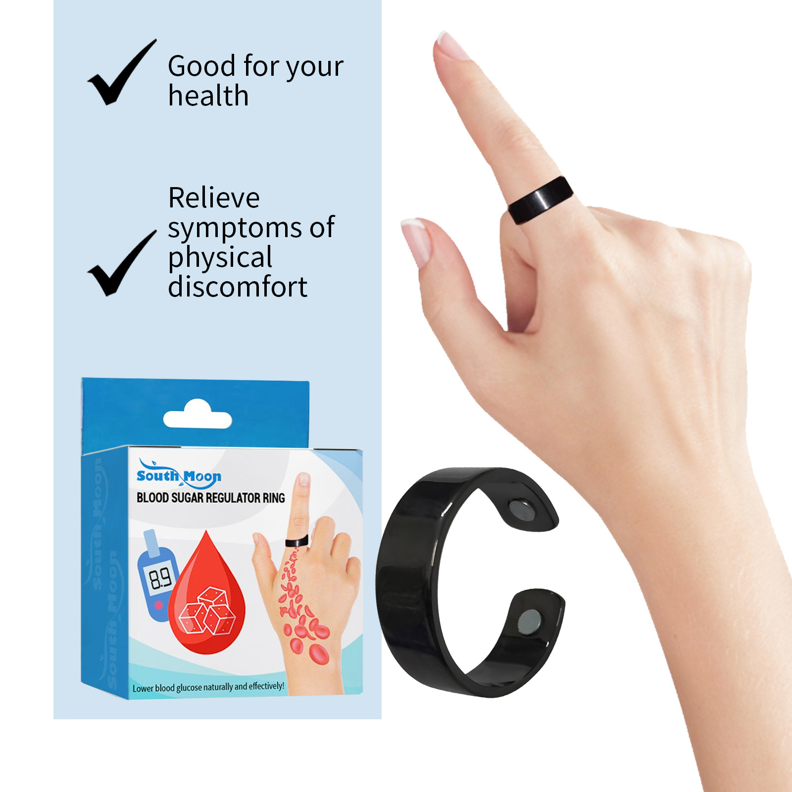 Wearable Body Wellness Ring, P - Wellness Health. Ring recension och pris